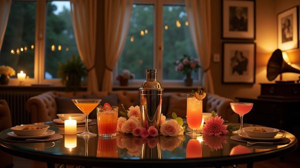 Comment réussir une soirée cocktails festive et mémorable ?
