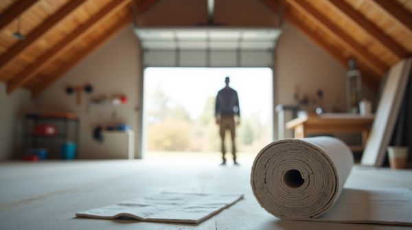Optimiser l'isolation collable du plafond de garage pour une meilleure performance