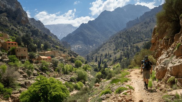 Quels sont les conseils pour une randonnée dans les montagnes de l'Atlas, Algérie?