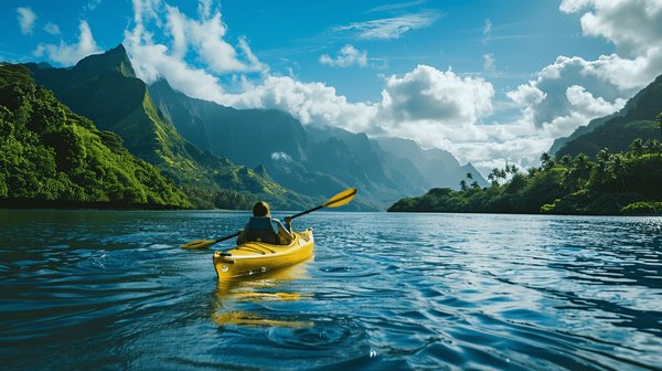 Comment choisir une croisière qui propose des excursions en kayak à travers les lagons de Polynésie?