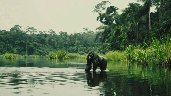 Quels sont les meilleurs spots pour observer les gorilles des plaines en République Démocratique du Congo?